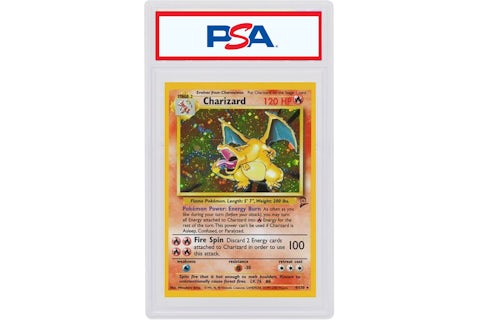 Charizard-Holo 2000 Pokemon TCG Base Set 2 #4/130 (PSA or BGS Graded) - 2000 - US Charizard-Holo 2000 Pokemon TCG Base Set 2 #4/130 (PSA or BGS Graded) - 2000 - US