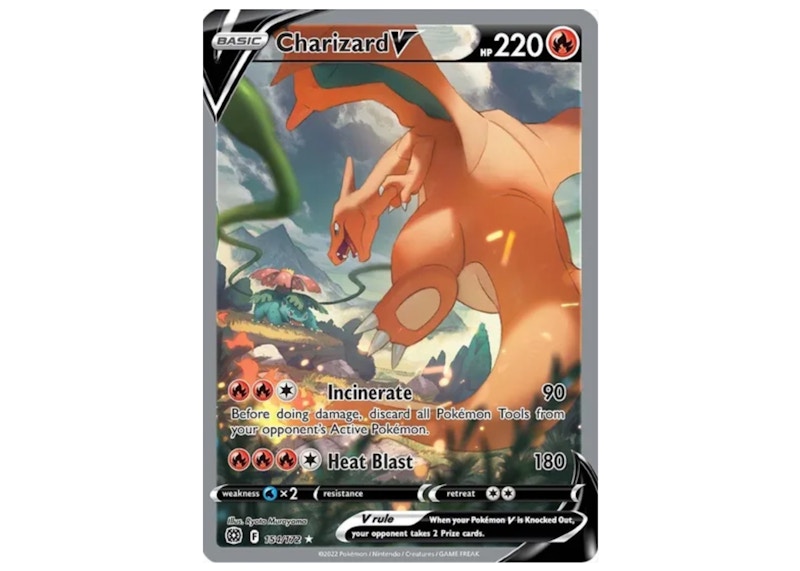 Charizard V 2022 Pokémon TCG Sword & Shield Brilliant Stars 