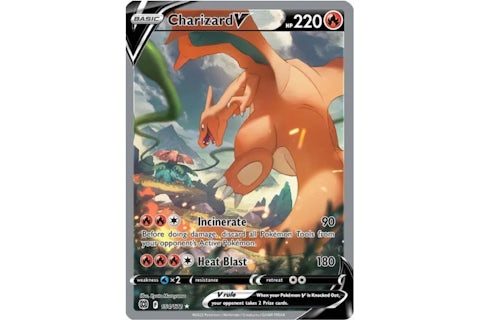 Charizard V 2022 Pokmon TCG Sword & Shield Brilliant Stars Alternate Full Art #154 (Ungraded) - 2022 - US Charizard V 2022 Pokmon TCG Sword & Shield Brilliant Stars Alternate Full Art #154 (Ungraded) - 2022 - US