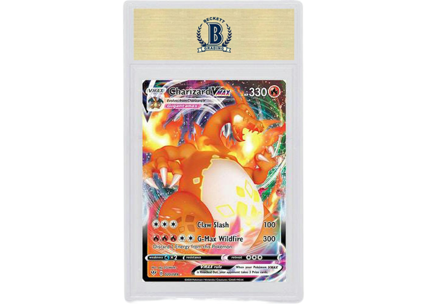 Charizard Vmax Pokemon Sword Shield Darkness Ablaze Charizard Vmax Pokemon Sword Shield Darkness Ablaze