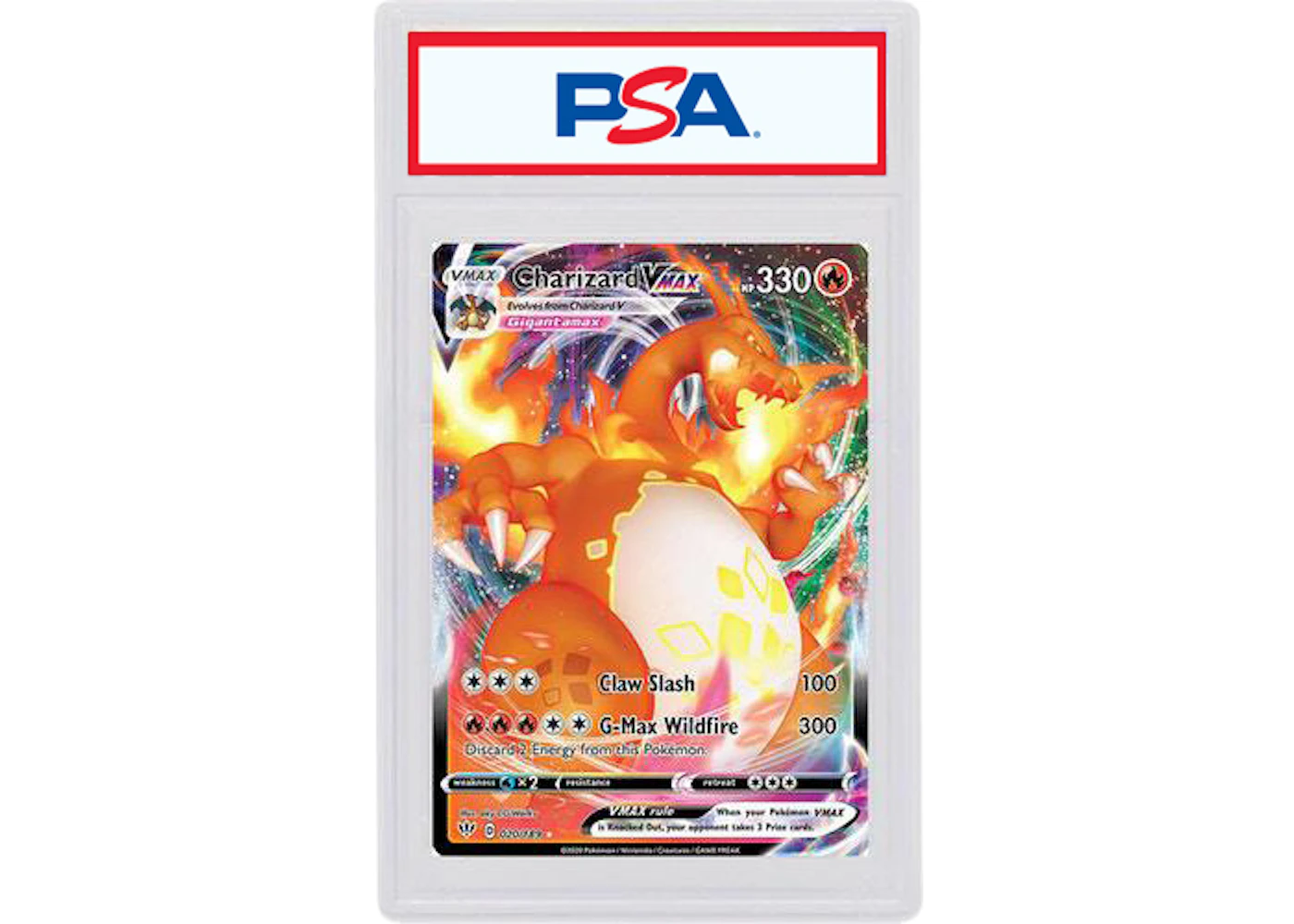 Charizard VMAX 2020 Pokemon Sword & Shield Darkness Ablaze #20 (PSA or BGS Graded) - 2020 - US Charizard VMAX 2020 Pokemon Sword & Shield Darkness Ablaze #20 (PSA or BGS Graded) - 2020 - US