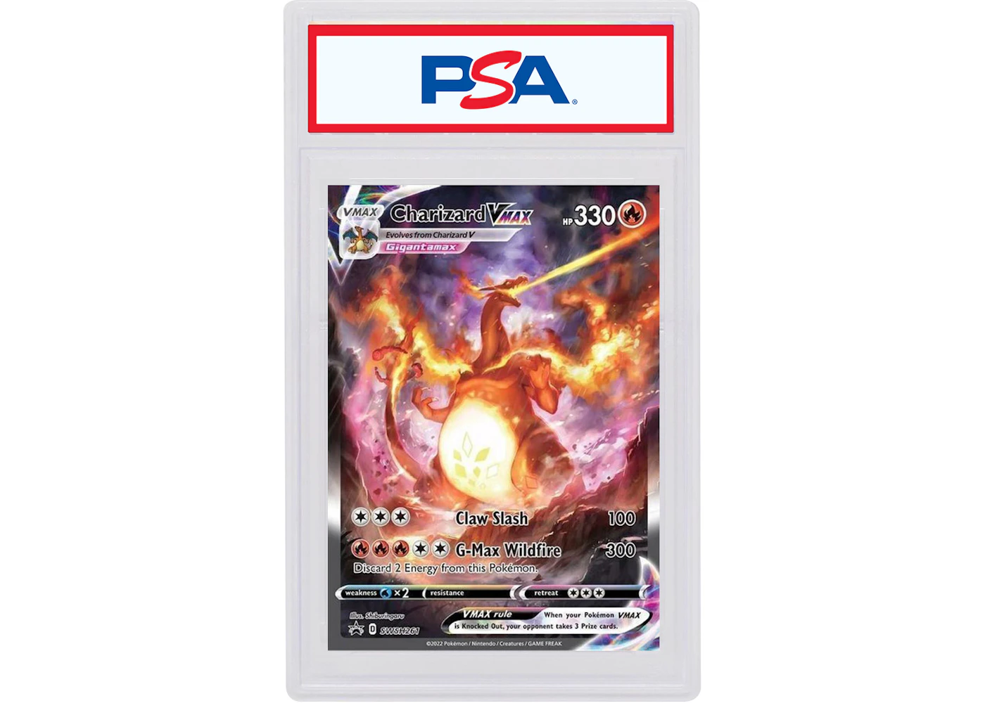 Charizard VMAX 2022 Pokmon Sword & Shield Ultra Premium Collection - Charizard Full Art Promo SWSH#261 (PSA or BGS Graded) - 2022 - US Charizard VMAX 2022 Pokmon Sword & Shield Ultra Premium Collection - Charizard Full Art Promo SWSH#261 (PSA or BGS Graded) - 2022 - US