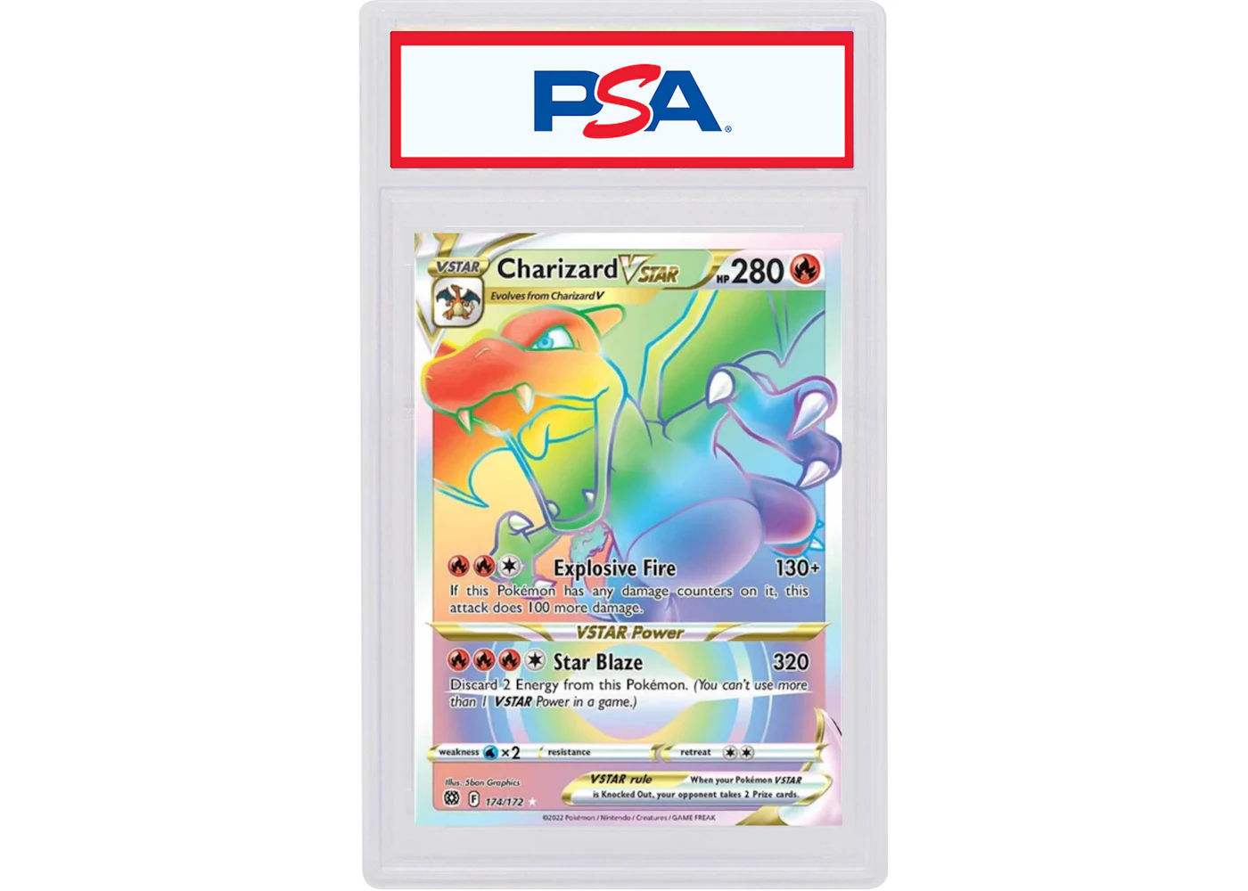 Charizard VSTAR 2022 Pokmon Sword & Shield Brilliant Stars Full Art #174/172 (PSA or BGS Graded) - 2022 - US Charizard VSTAR 2022 Pokmon Sword & Shield Brilliant Stars Full Art #174/172 (PSA or BGS Graded) - 2022 - US