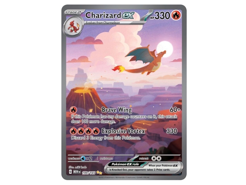 Charizard ex 2023 Pokmon Scarlet & Violet 151 Special Illustration Rare  151/199 Ungraded - 2023 - US
