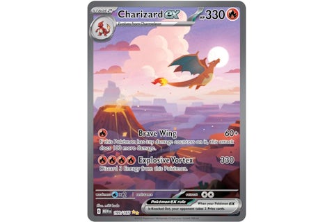 Charizard ex 2023 Pokmon Scarlet & Violet 151 Special Illustration Rare 151/199 Ungraded - 2023 - US Charizard ex 2023 Pokmon Scarlet & Violet 151 Special Illustration Rare 151/199 Ungraded - 2023 - US