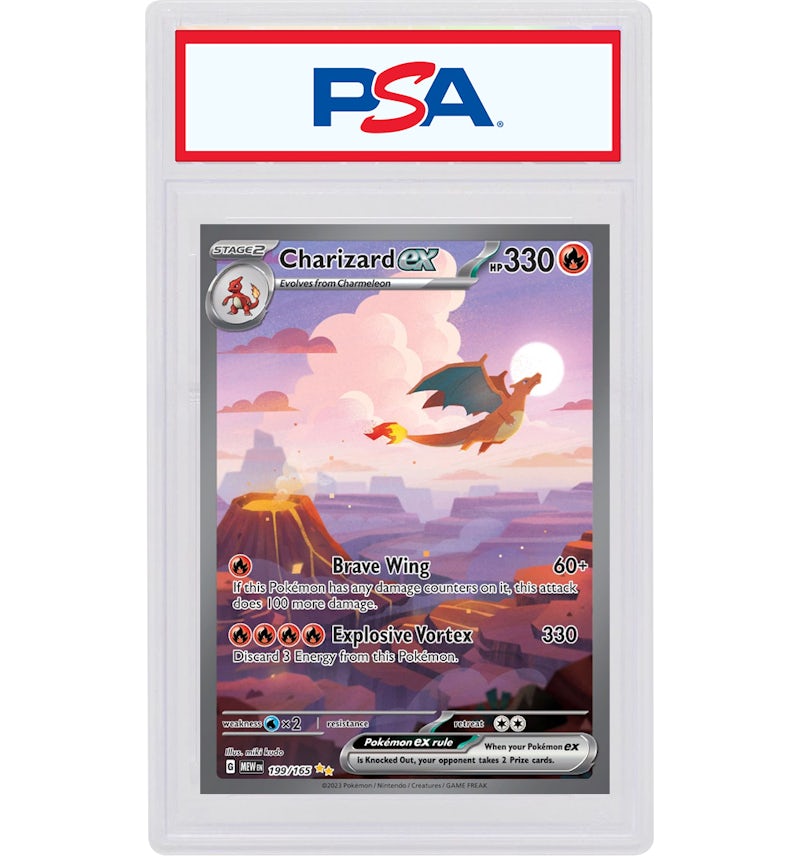 Charizard ex 2023 Pokmon Scarlet & Violet 151 Special Illustration Rare #199/165 (PSA or BGS Graded) - 2023 - US Charizard ex 2023 Pokmon Scarlet & Violet 151 Special Illustration Rare #199/165 (PSA or BGS Graded) - 2023 - US