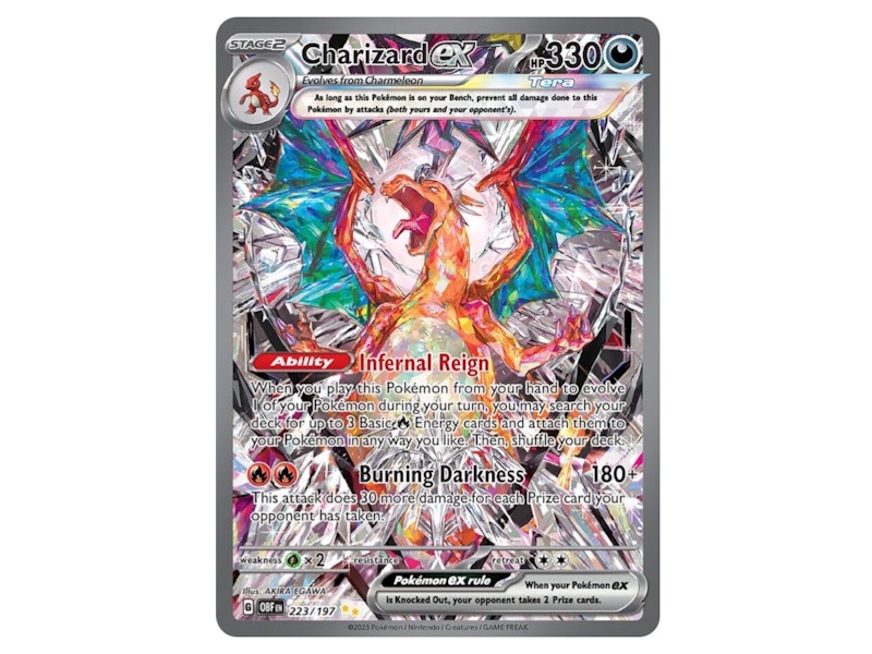 Charizard ex 2024 Pokémon Scarlet & Violet Obsidian Flames Special