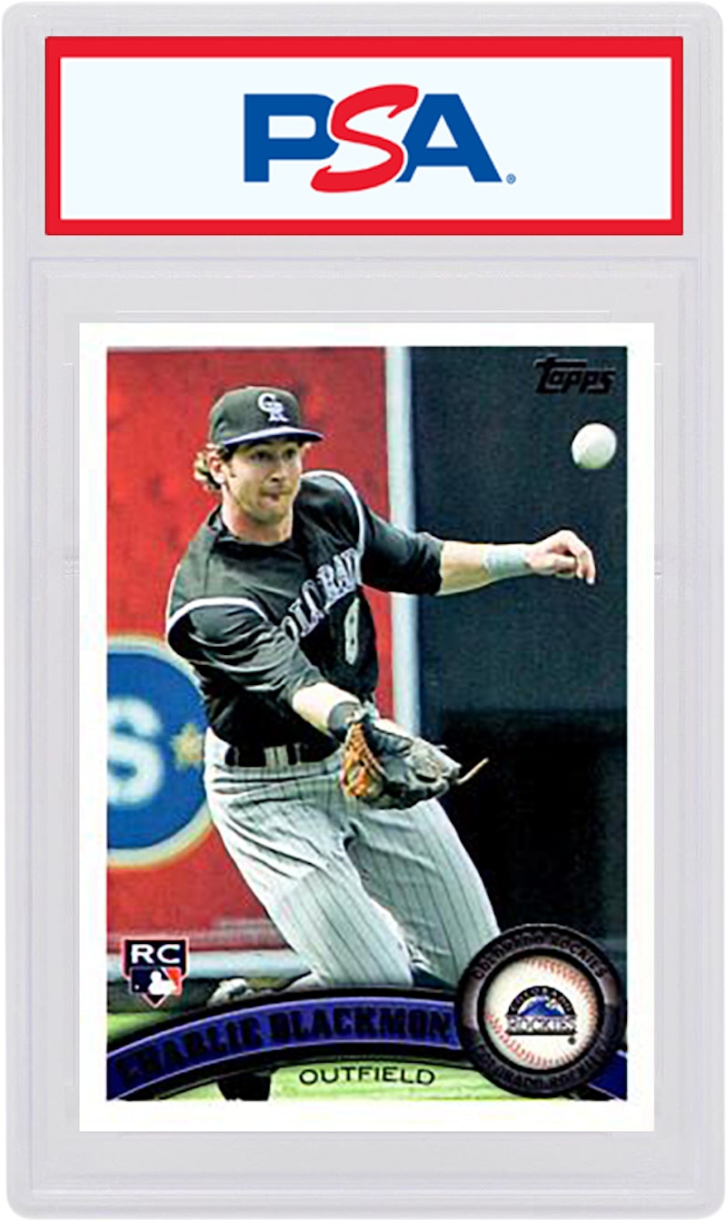 Charlie Blackmon 2011 Topps Update Rookie #US231 (PSA or BGS Graded)
