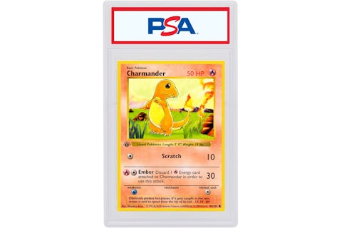Charmander 1999 Pokemon TCG Base Set 1st Edition #46/102 (PSA or BGS Graded) - 1999 - US Charmander 1999 Pokemon TCG Base Set 1st Edition #46/102 (PSA or BGS Graded) - 1999 - US