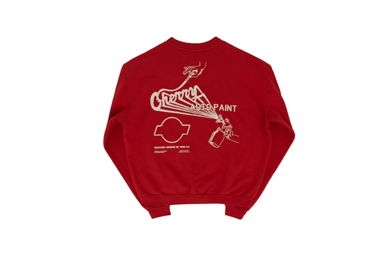 Cherry LA Auto Paint Crewneck Chilli