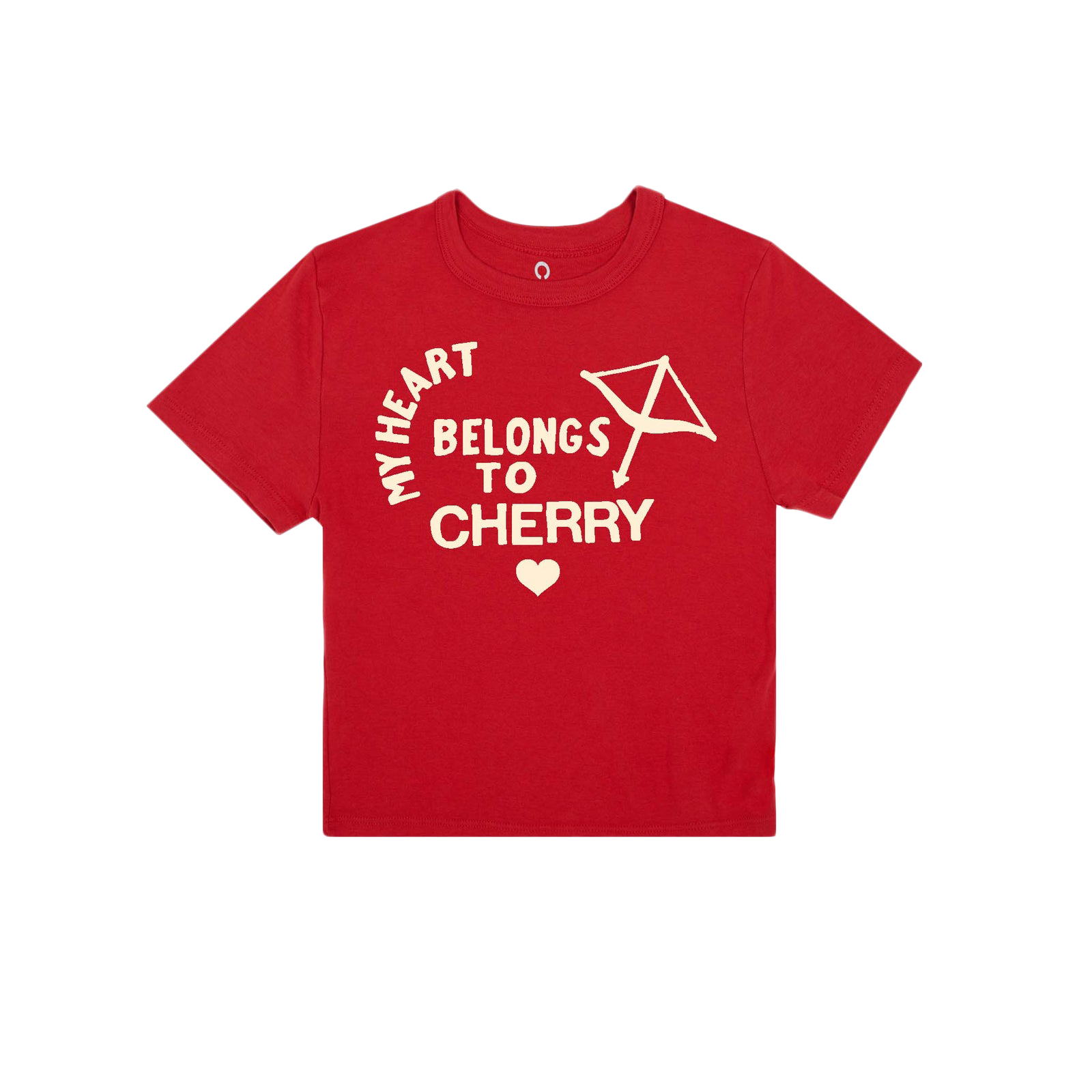 Cherry LA My Heart Baby Tee (Cardinal) T-shirt Cardinal Men's