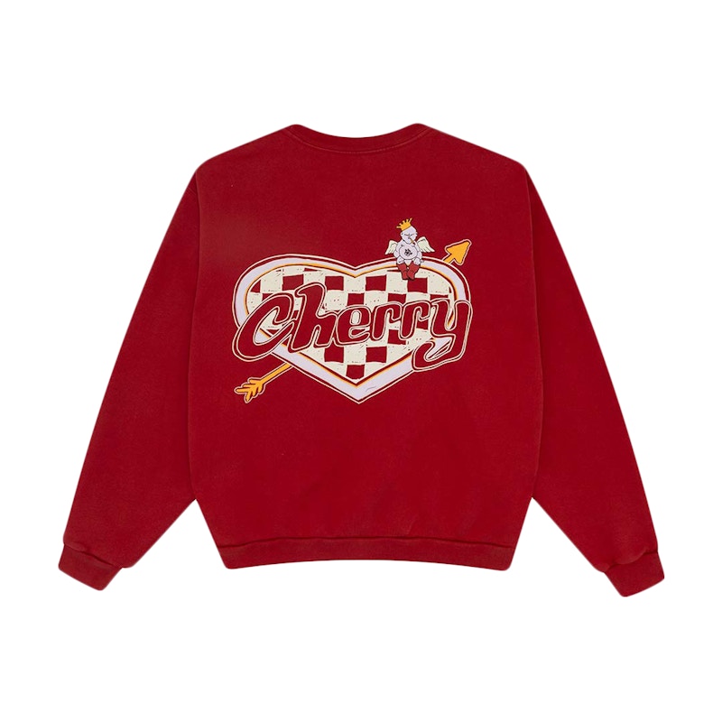 Cherry LA Valentine's Day Crewneck (Cardinal) Crewneck Cardinal