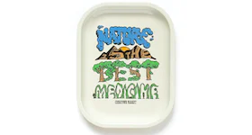 Chinatown Market Nature Is The Best Medicine Tray White/Green