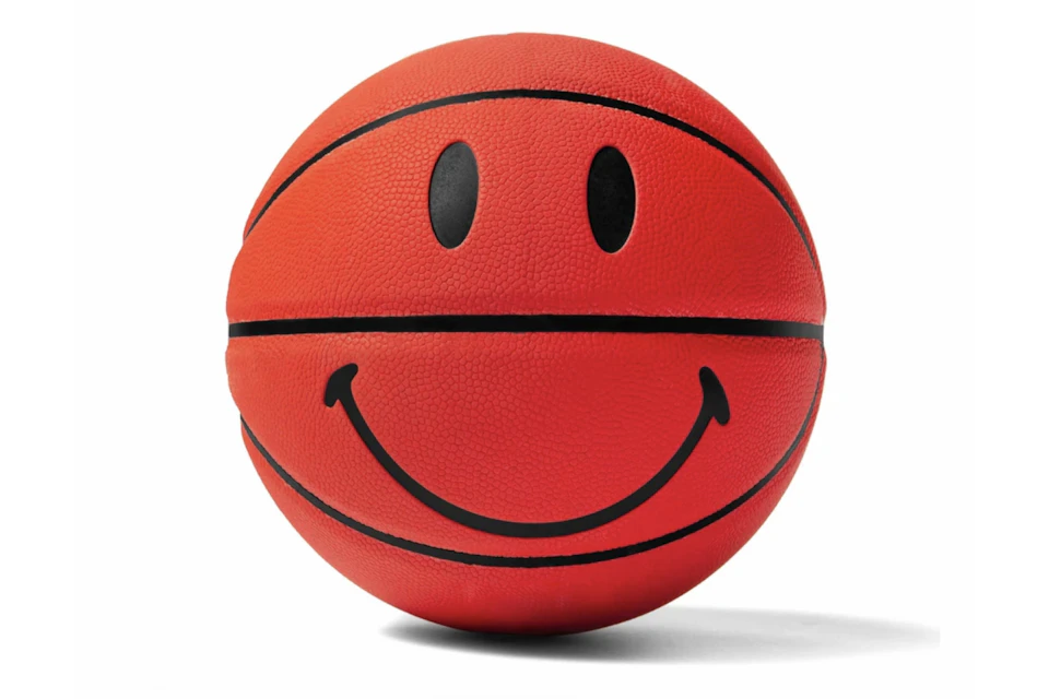 Chinatown Market Smiley Basketball Red