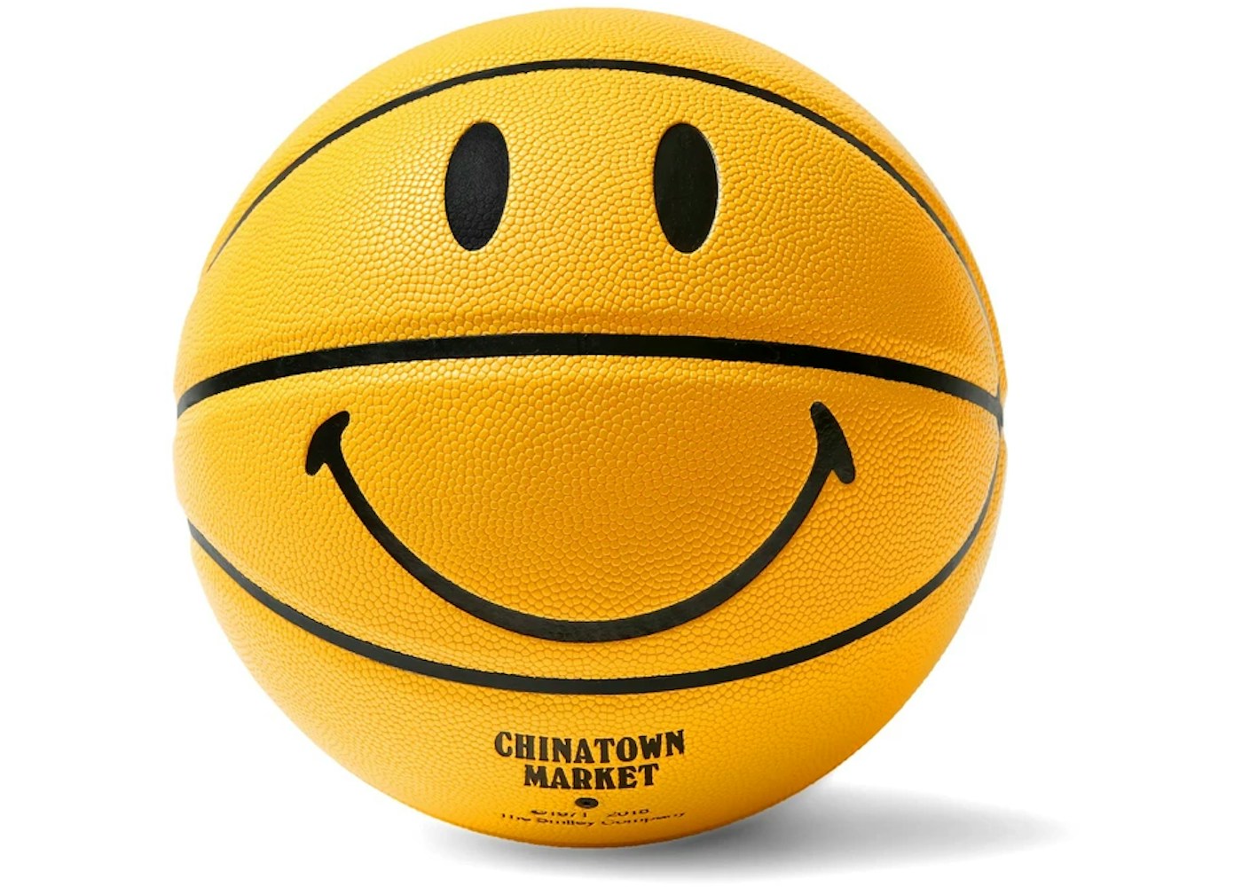 Chinatown Market Smiley Basketball Yellow Chinatown Market Smiley Basketball Yellow