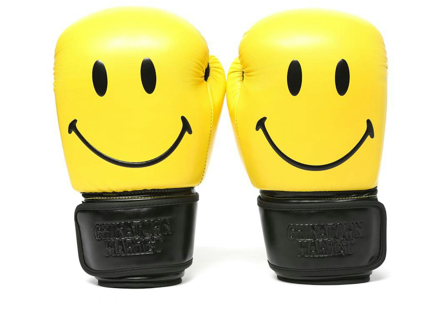 Chinatown Market Smily Boxing Gloves Yellow Chinatown Market Smily Boxing Gloves Yellow