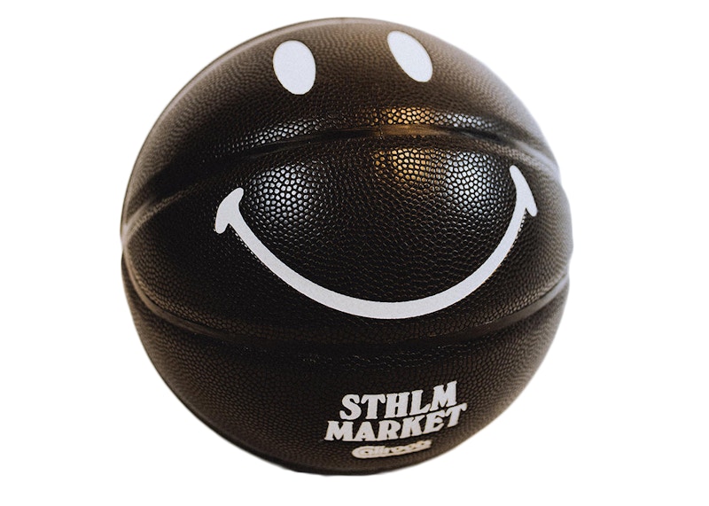 Chinatown Market x Caliroots Smiley Basketball Glow in the Dark