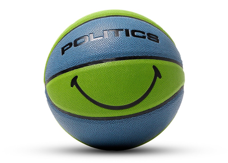 Chinatown Market x Politics Smiley Basketball Navy/Green - US