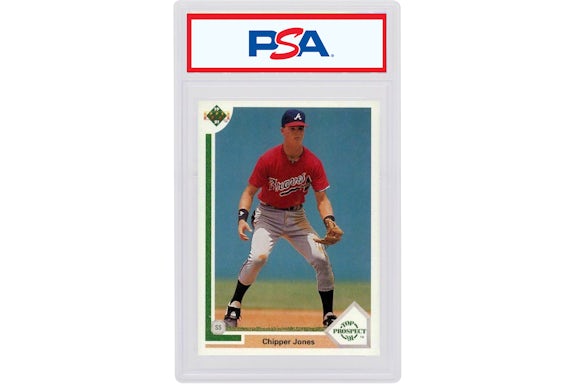 Chipper Jones 1991 Upper Deck Rookie #55 (PSA or BGS Graded)