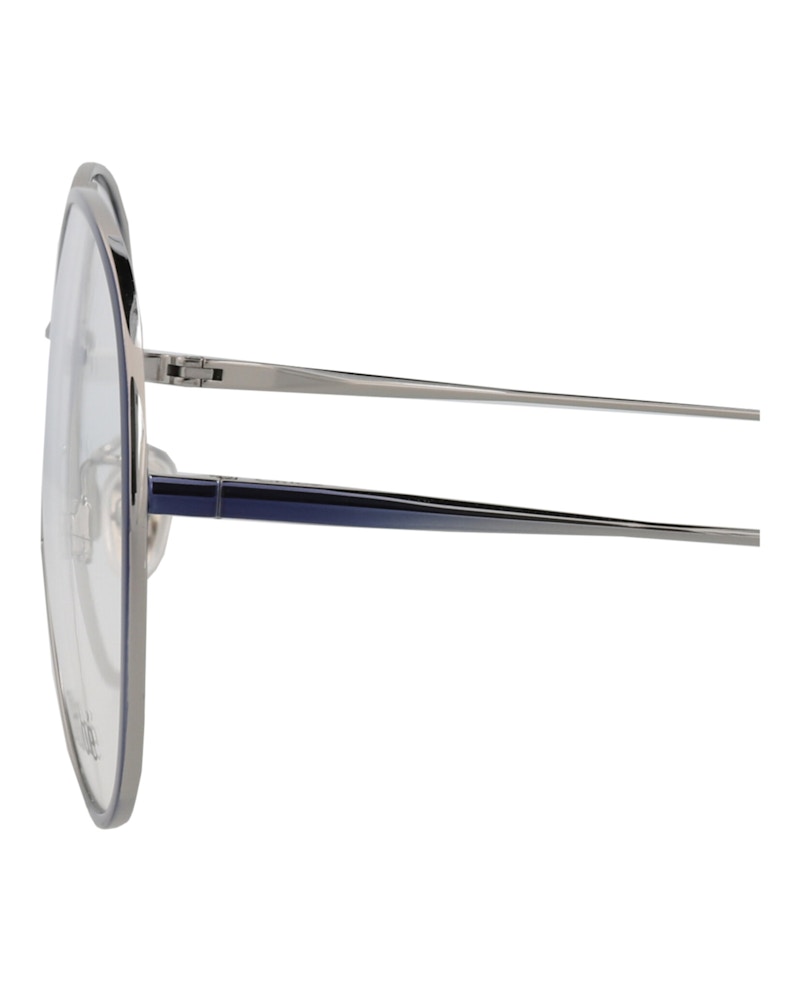 Chloe Aviator-Frame Metal Optical Frames Blue Blue Transparent (Ch0019o-30009854-001)