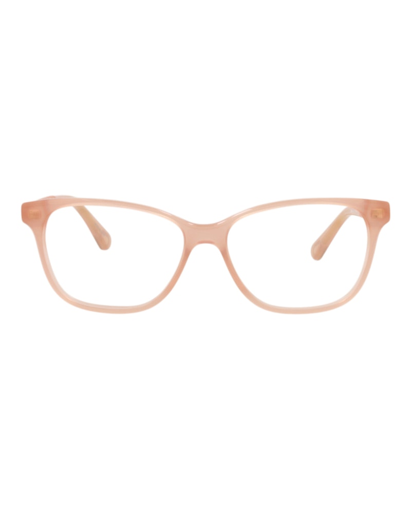 Pre-owned Chloé Cat Eyeframe Acetate Kids Optical Frames In Nude Nude Transparent (cc0003o/30010627/001)
