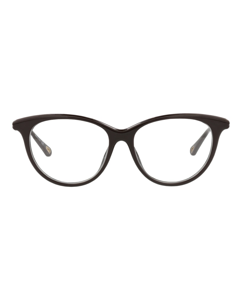 Pre-owned Chloé Women's Chloe Cat Eyeframe Bio Injection Optical Frames In Brown Brown (ch0005oa/30009957/003)