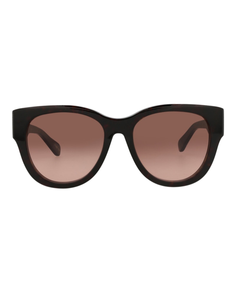 Chloe Cat Eye-Frame Recycled Acetate Sunglasses Havana
