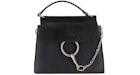 Chloe Faye Crossbody Bag Mini Black