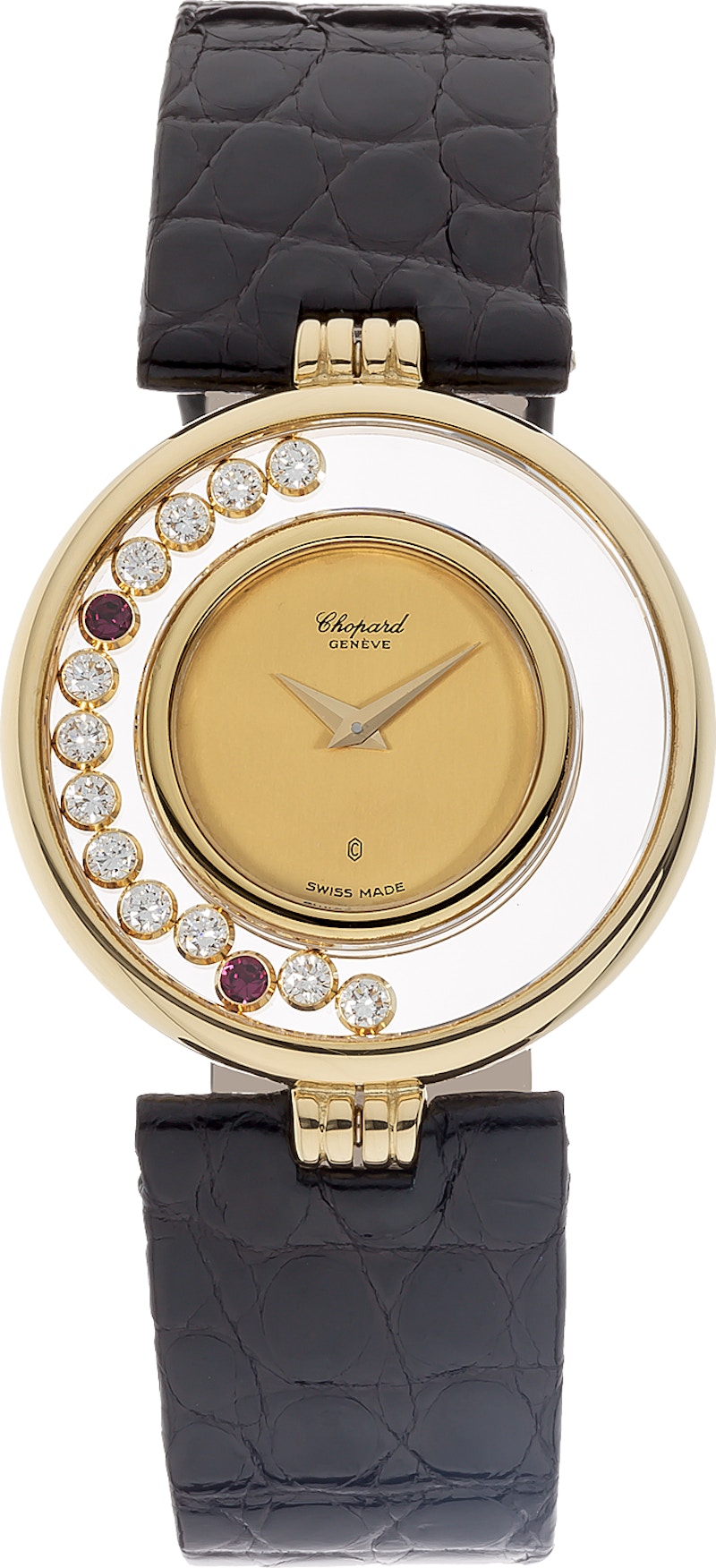 Chopard Happy Diamonds 21 3029 0001 31mm in Yellow Gold US