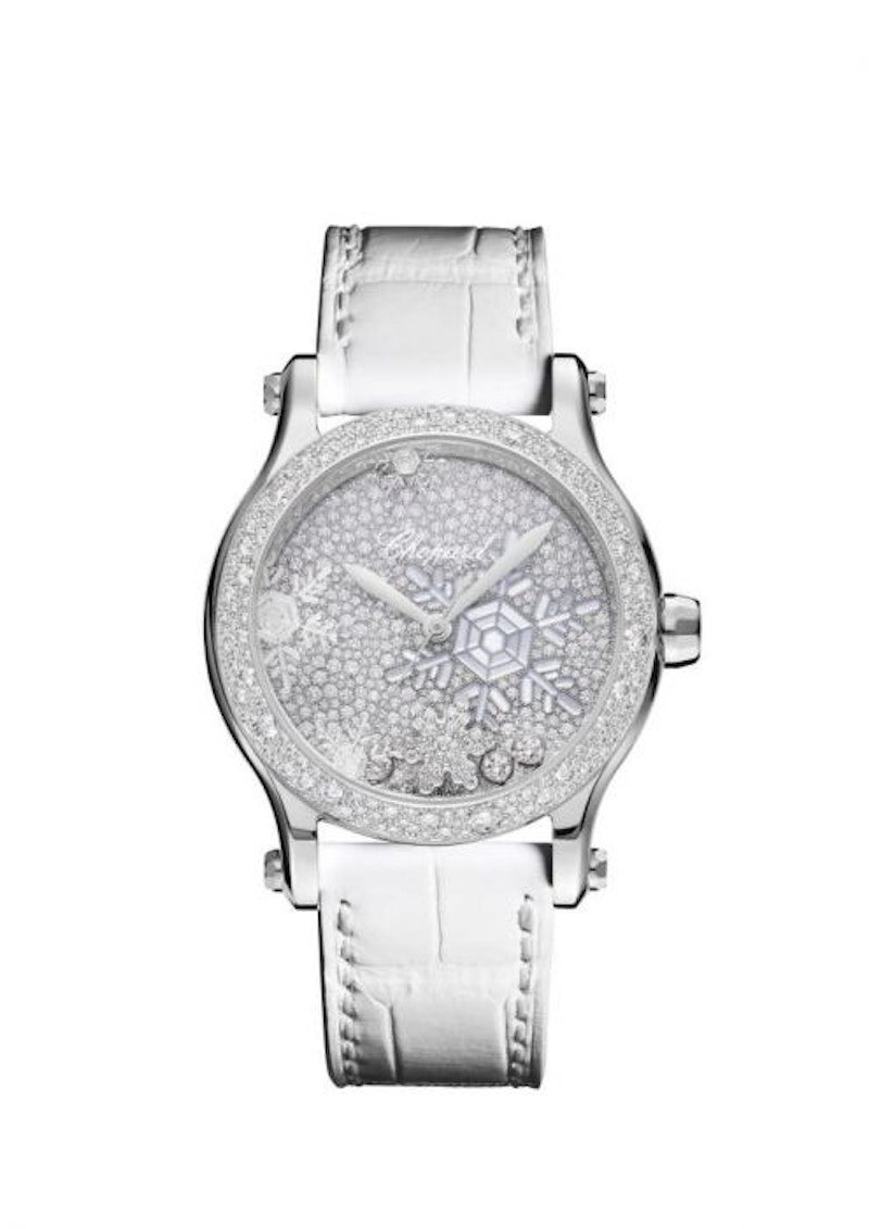 Chopard Happy Snowflakes 274891 1014 36mm in White Gold US