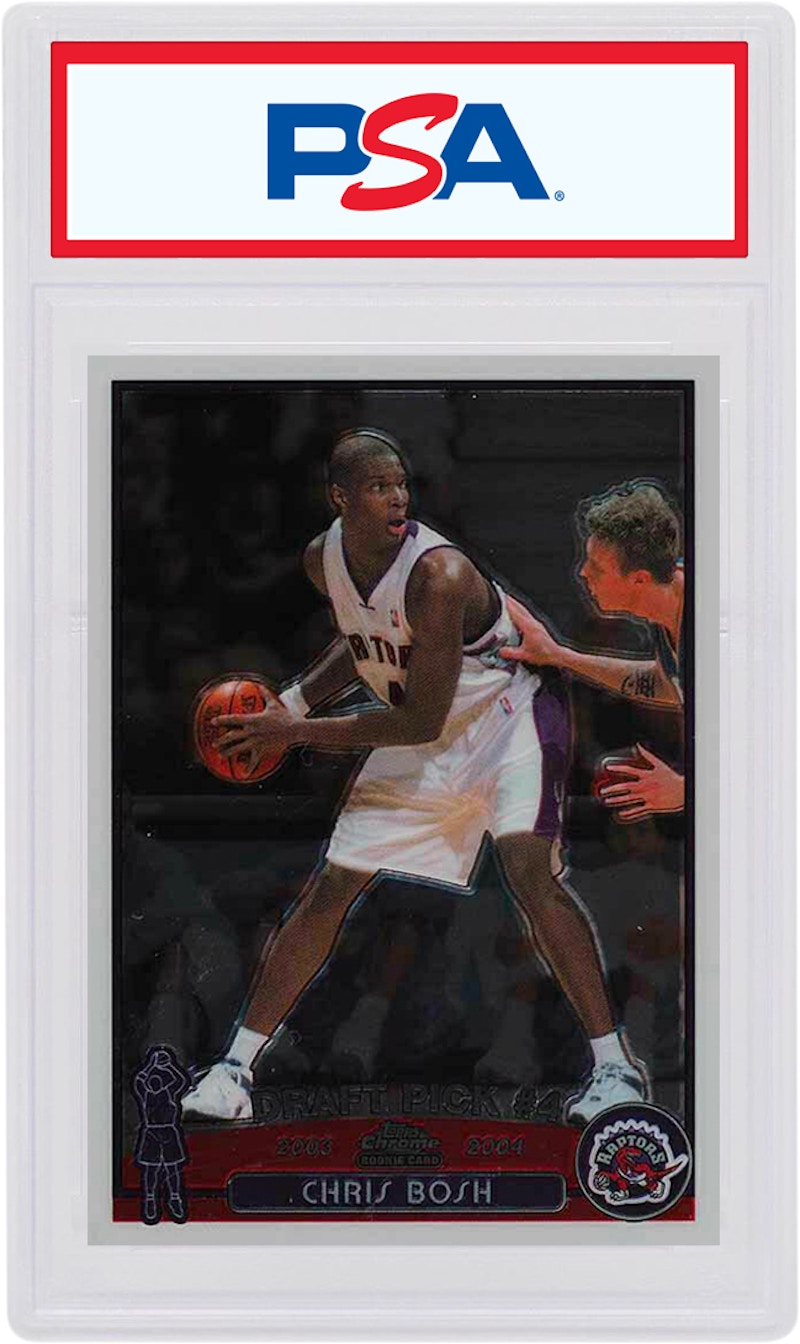 Chris Bosh 2003 Topps Chrome Rookie #114 (PSA or BGS Graded)