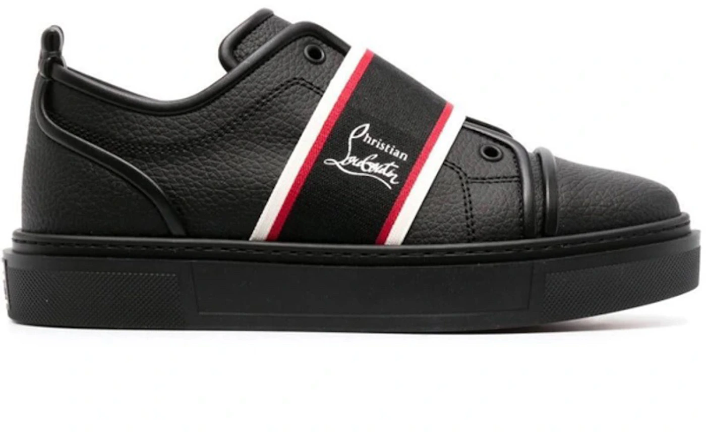 Christian Louboutin Rolling Nappa Spikes Loafers in Black