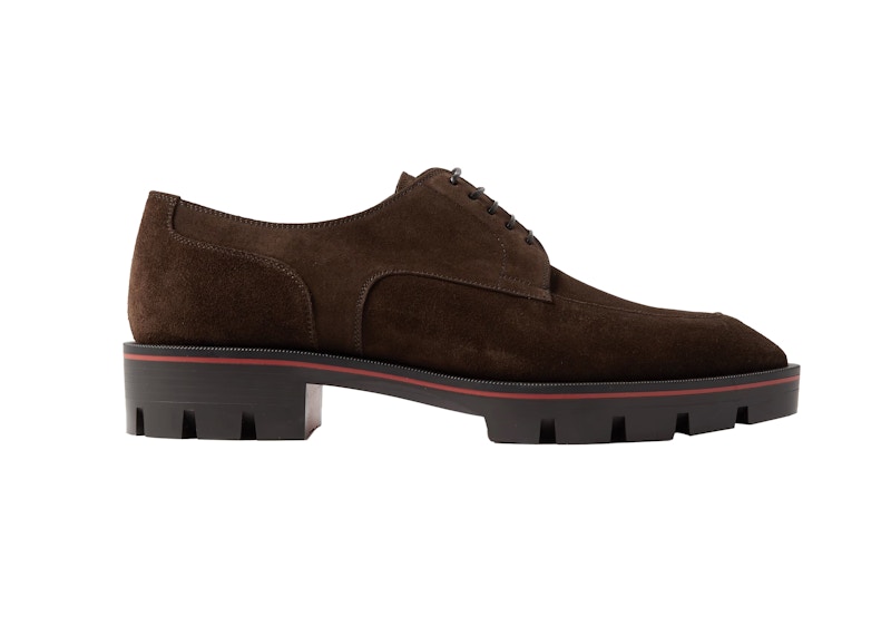 Pre-owned Christian Louboutin Men's  Davisol Flat Sneakers In Cosme
