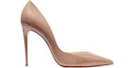 Christian Louboutin Iriza 100mm Pump Nude Patent Leather