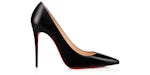 Christian Louboutin Kate 100mm Pump Black Nappa Leather