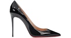 Christian Louboutin Kate 100mm Salón Negro Charol