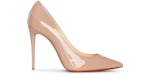 Christian Louboutin Kate 100mm Pump Nude Patent Leather