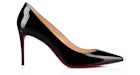 Christian Louboutin Kate 85mm Salón de Charol Negro
