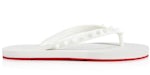 Christian Louboutin Loubi Flip Slide White White (Women's)