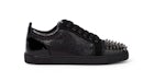 Christian Louboutin Louis Junior Spikes Orlato Black Black Gun