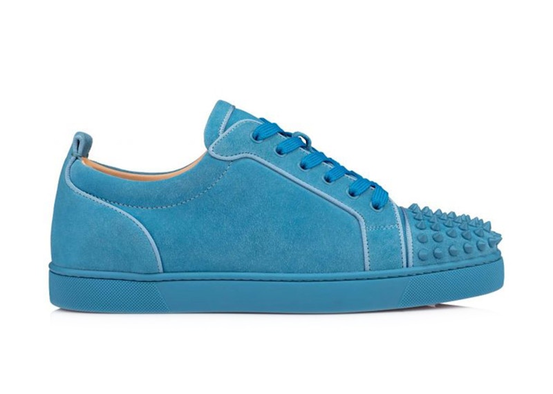 Christian louboutin discount shoes blue