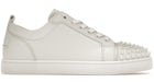 Christian Louboutin Louis Junior Spikes White