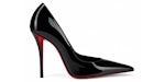 Christian Louboutin Miss Z 100mm Pump Black Patent Calf Leather