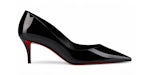 Christian Louboutin Miss Z 60mm Pump Black Patent Calf Leather