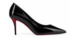 Christian Louboutin Miss Z 80mm Pump Black Patent Calf Leather
