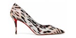 Christian Louboutin Miss Z 80mm Pump Gigi Printed Patent Calf Leather
