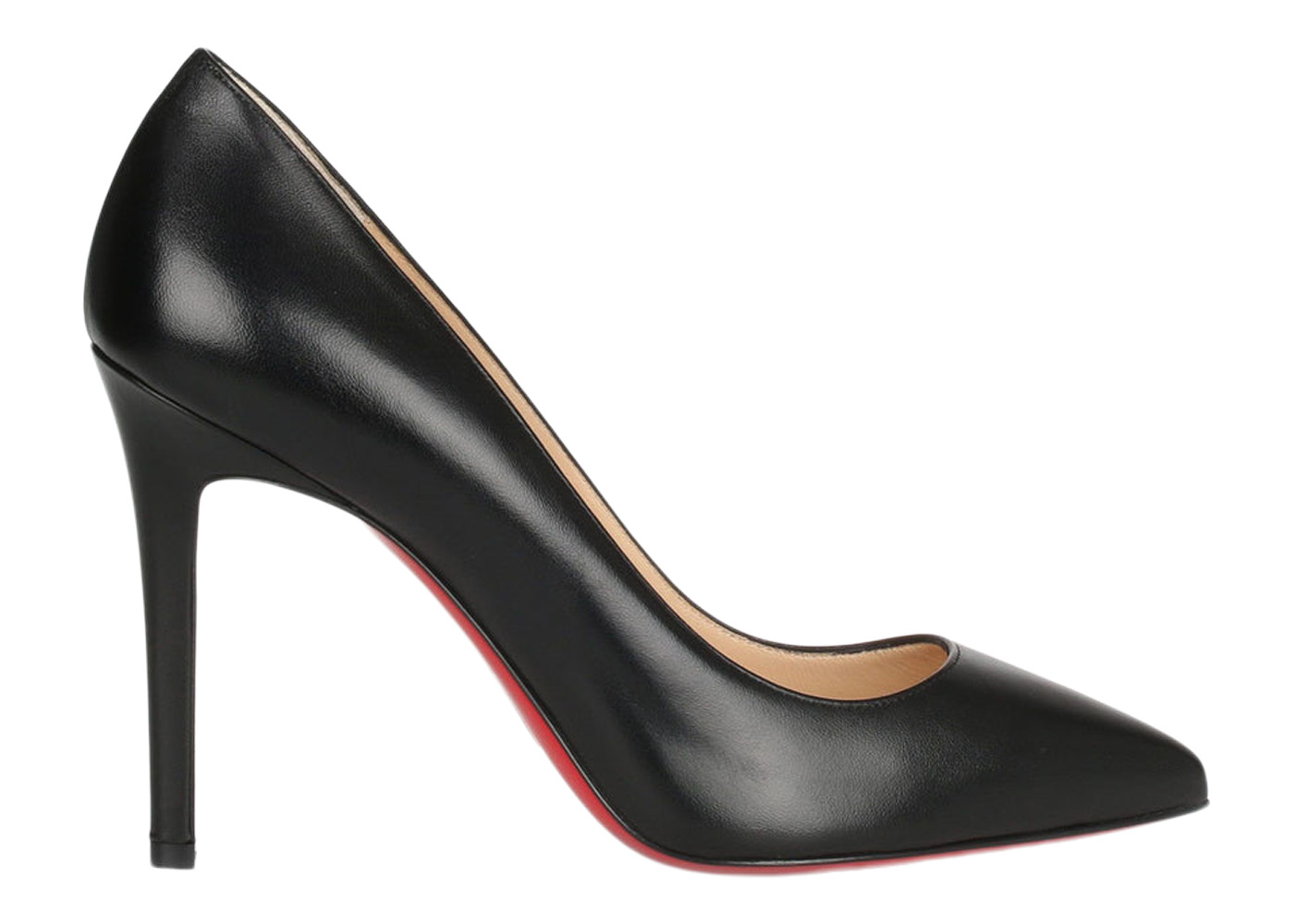Christian Louboutin Pigalle 100Mm Pump Black Leather