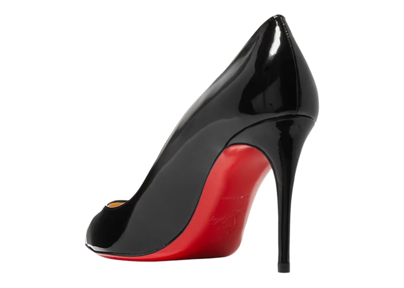 Christian Louboutin Pigalle 85mm Pump Black Patent Leather