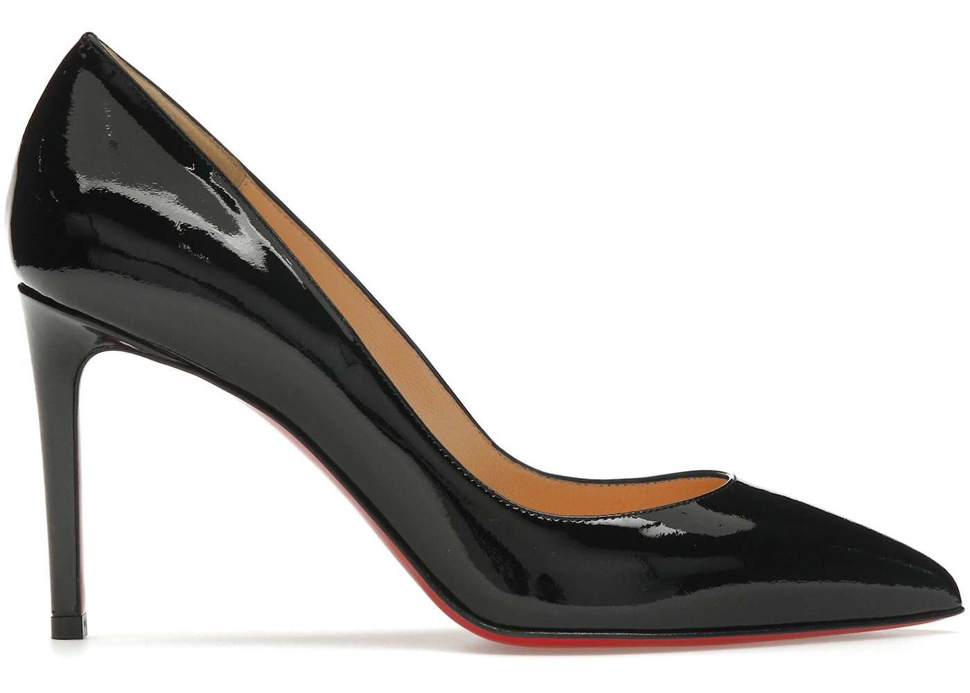 Christian Louboutin Pigalle 85mm Pump Black Patent Leather