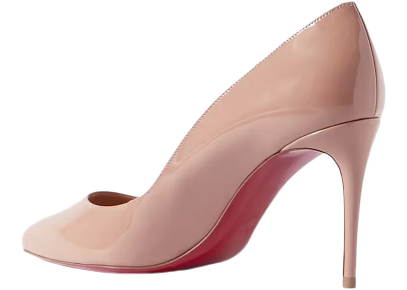 Christian Louboutin Pigalle 85mm Pump Nude Patent Leather - 1100382PK20 - US